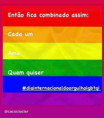 DIA INTERNACIONAL DO ORGULHO LGBTQI+ - 28 DE JUNHO