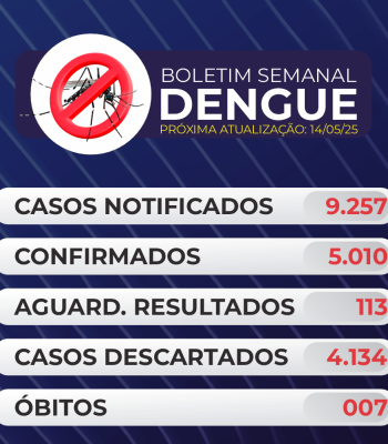 BOLETIM Nº 017 DENGUE