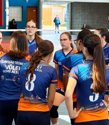 VÔLEI FEMININO LEME/ACEUL ENCERRA PARTICIPAÇÃO NAS OITAVAS DE FINAL DOS JOGOS REGIONAIS