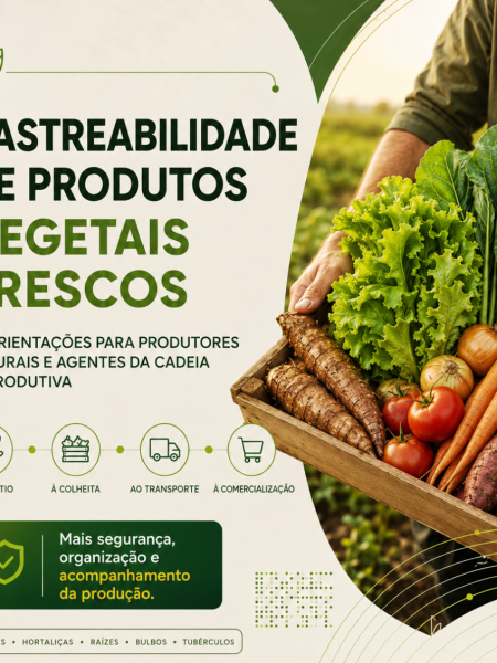 SECRETARIA DE AGRICULTURA ORIENTA PRODUTORES RURAIS SOBRE RASTREABILIDADE DE PRODUTOS VEGETAIS FRESCOS