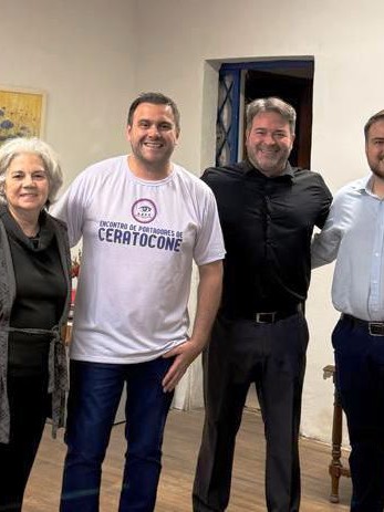 JUNHO VIOLETA É ENCERRADO COM SUCESSO DURANTE O IL ENCONTRO DE PORTADORES DE CERATOCONE NO RIO DE JANEIRO