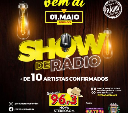 SHOW DE RÁDIO}
