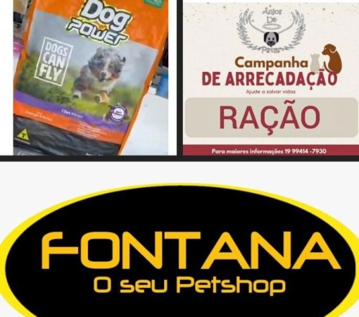 MAIS UM GRANDE EVENTO EM PARCERIA DA PROLINE E AGROPECUÁRIA FONTANA EM PROL DAS ANJOS DE PATAS}