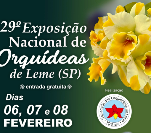 29ª EXPOSIÇÃO NACIONAL DE ORQUÍDEAS DE LEME EM NOVO LOCAL – SERÁ NA ANTIGA FEPASA}
