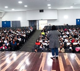 PALESTRA DE CONSCIENTIZAÇÃO SOBRE O COMBATE AO TRABALHO INFANTIL}