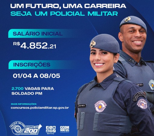 CONCURSO DE SOLDADO PM 2ª CLASSE DA POLÍCIA MILITAR}