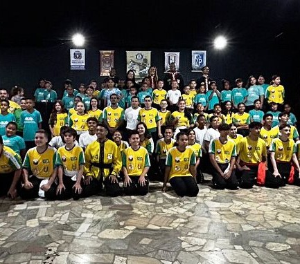 EXAME DE GRADUAÇÃO DE FAIXA NO KUNG FU LI TCHUÓ PÁ – CRA, CRJ E SCFV}