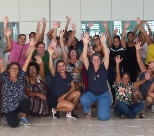 Aula de Ritmos na Semana da Mulher}