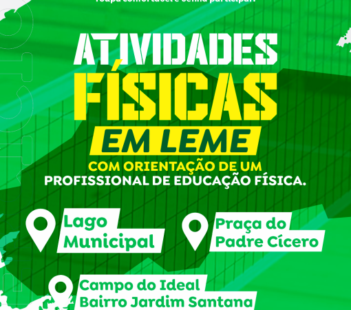 SECRETARIA DE ESPORTES E LAZER OFERECE ATIVIDADES FÍSICAS COM ORIENTAÇÃO PROFISSIONAL}