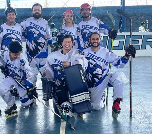 CAMPEONATO DE HÓQUEI INLINE - EMOÇÃO ATÉ O ÚLTIMO SEGUNDO}