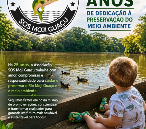 SOS MOJI GUAÇU - 25 ANOS DE DEDICAÇÃO À PRESERVAÇÃO DO MEIO AMBIENTE}