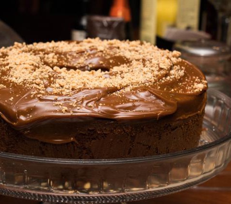 Bolo de paçoca low carb}