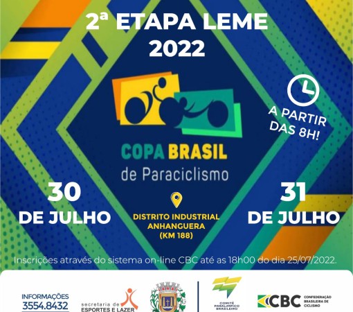 COPA BRASIL DE PARACICLISMO - 2ª ETAPA LEME 2022}
