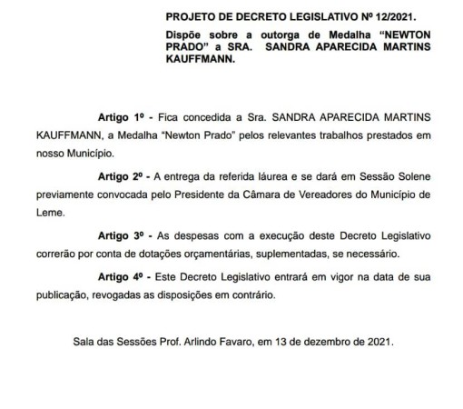 RECEBEREI A HONRARIA DA MEDALHA NEWTON PRADO}
