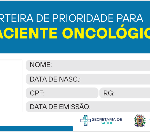 CARTEIRA DE IDENTIFICAÇÃO PARA PACIENTES ONCOLÓGICOS}