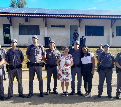 POLICIAL MILITAR DA CIDADE DE LEME É HOMENAGEADA NO 36º BPMI}