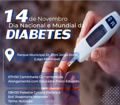 DIA MUNDIAL E NACIONAL DO DIABETES}