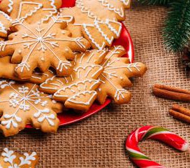 BISCOITOS DECORADOS PARA O NATAL}