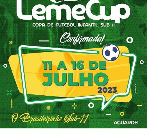4ª Edição da Leme Cup de futebol infantil reunirá as principais equipes de base do país}