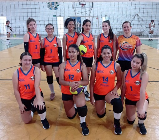 Festival APV de Voleibol Feminino, categoria Infantil}