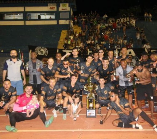 A equipe Santa Rita F.C. sagra-se Campeã do Campeonato Municipal de Futebol Society 1ª Divisão 2022}