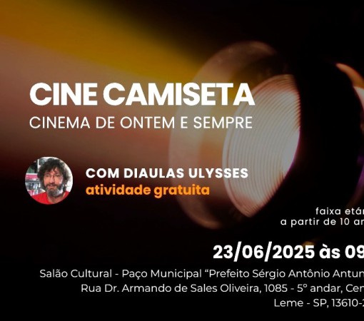 OFICINA CULTURAL MIS - CINE CAMISETA}