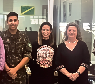 JUNTA DE SERVIÇO MILITAR RECEBE VOT - VISITA DE ORIENTAÇÃO TÉCNICA}