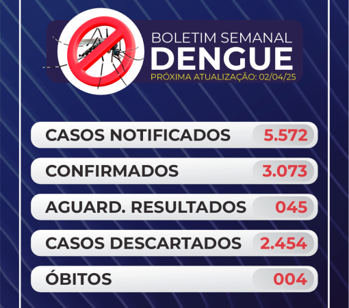 BOLETIM Nº 011 DENGUE}