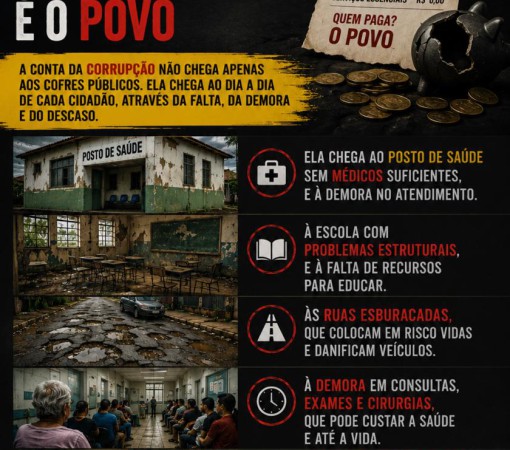QUANDO A POLÍTICA VIRA NEGÓCIO, QUEM PAGA A CONTA É O POVO}