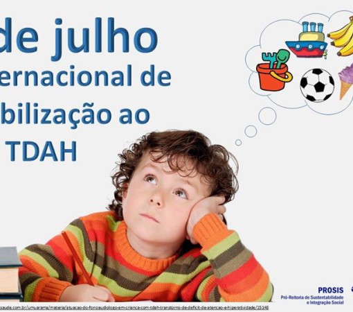 DIA MUNDIAL DE CONSCIENTIZAÇÃO DO TDAH – 13 DE JULHO}