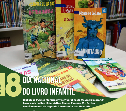 18 DE ABRIL - DIA NACIONAL DO LIVRO INFANTIL}