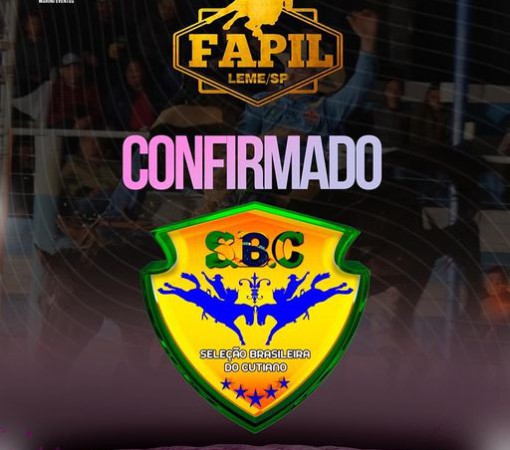 Confirmado! Seleção Brasileira do Cutiano na Festa de Peão 2023}