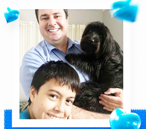 FELIZ DIA DOS PAIS PARA TODOS OS PAPAIS DE LEME}