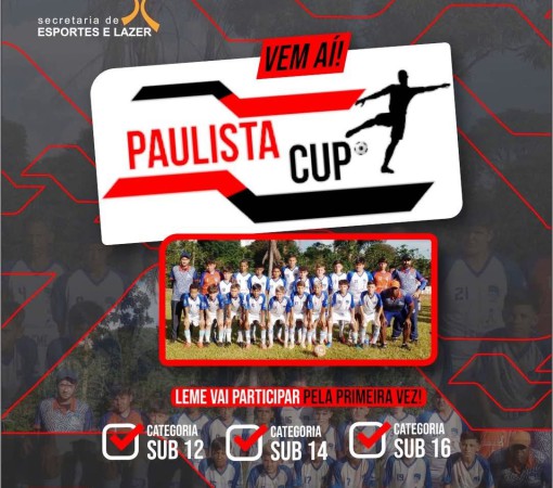 LEMENSINHO DISPUTARÁ A PAULISTA CUP}