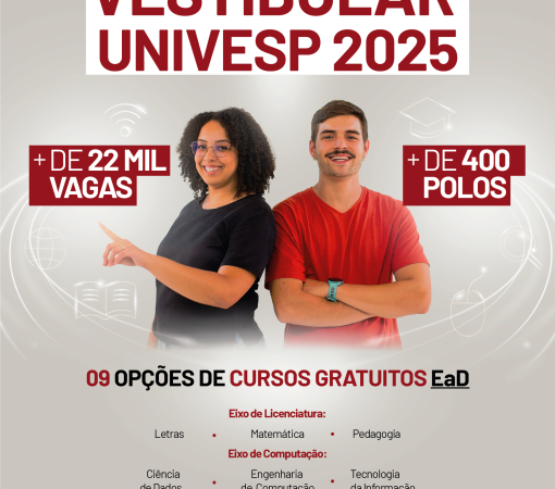 VESTIBULAR UNIVESP 2025 - ESTÃO ABERTAS AS INSCRIÇÕES}