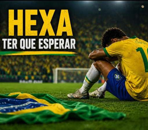 O HEXA VAI TER QUE ESPERAR MAIS UMA VEZ}