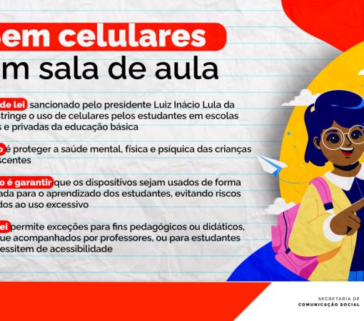 SANCIONADA A LEI Nº 4.932/2024, QUE PROÍBE O USO DE CELULARES E OUTROS DISPOSITIVOS ELETRÔNICOS PORTÁTEIS POR ESTUDANTES EM ESCOLAS PÚBLICAS E PRIVADAS DE EDUCAÇÃO BÁSICA EM TODO O PAÍS}