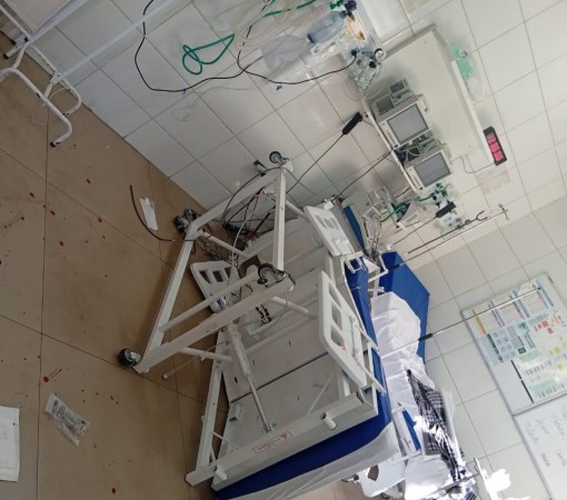 HOMEM TEVE ATAQUE DE FÚRIA EM UNIDADE DE SAÚDE EM LEME}
