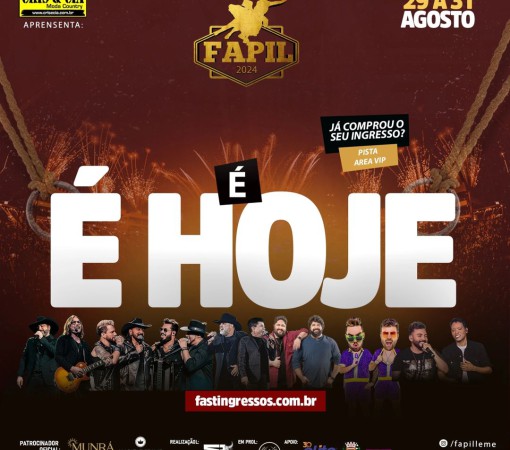 ALÔ, LEME! COMEÇA HOJE O NOSSO RODEIO!}