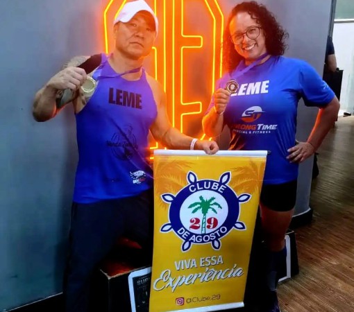 RICARDO KAVAFARA E RAQUEL DIAS CONQUISTAM TÍTULOS E COLOCAM LEME EM EVIDÊNCIA}
