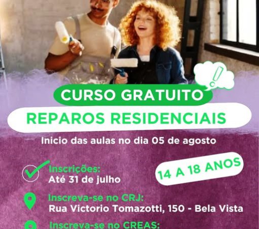 CURSO GRATUITO DE REPARO RESIDENCIAL}
