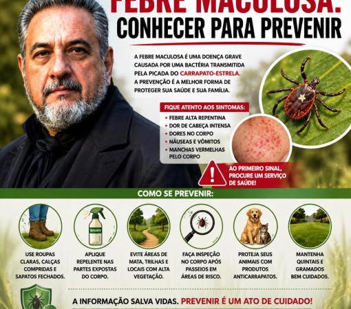 FEBRE MACULOSA: CONHECER PARA PREVENIR}