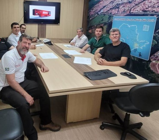 Visita à unidade do SENAI de Lençóis Paulista}