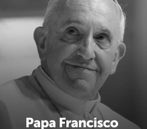 NOTA DE PESAR PELO FALECIMENTO DO PAPA FRANCISCO}