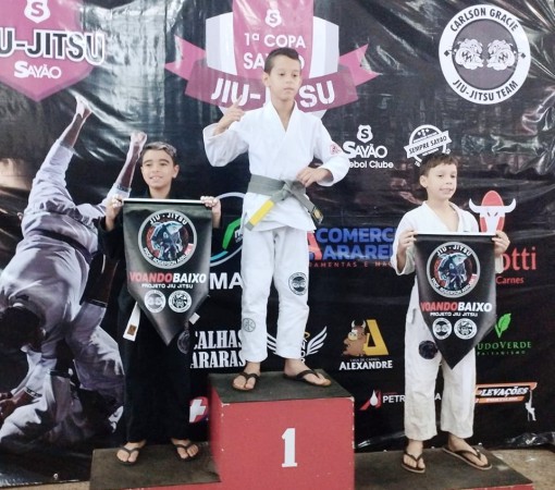 Atleta lemense, Nauan teve conquistas no Jiu Jitsu}