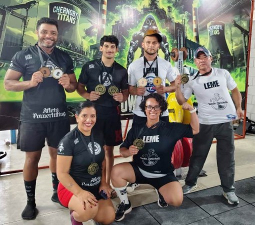 PRIMEIRO CAMPEONATO DE SUPINO E TERRA}