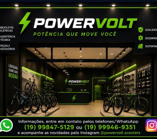POWER VOLT BIKES VENDA E ASSISTÊNCIA ESPECIALIZADA EM BIKES ELÉTRICAS}