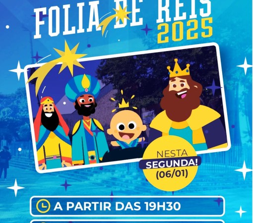FOLIA DE REIS – 06 DE JANEIRO DE 2025}