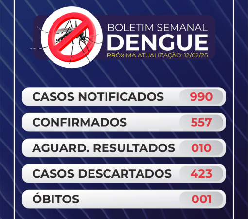 BOLETIM Nº 004 – DENGUE}