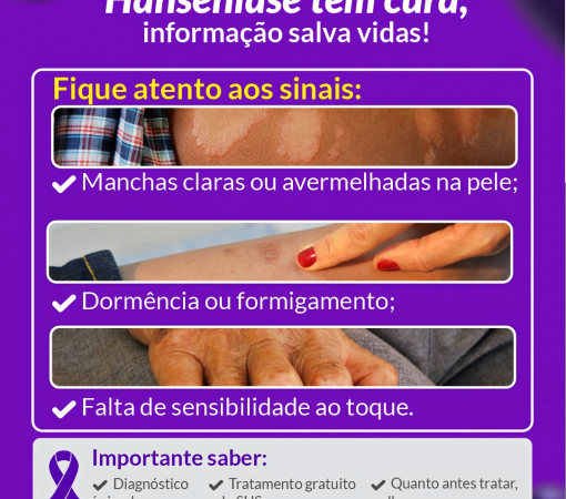 JANEIRO ROXO 2026 – MÊS DA PREVENÇÃO À HANSENÍASE}